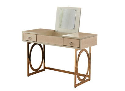 Schminktisch Designer Konsolen Kosmetik Tisch Deko Spiegel Kommode Frisier