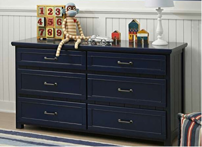 Kommode Sideboard Schränke Schrank mit 6 Schubladen Holz Schlafzimmer Möbel Neu