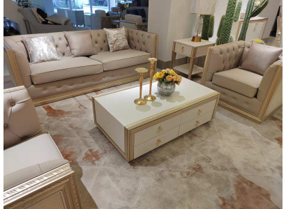 Wohnzimmer Tisch Holz Design Tische Modern Couchtisch Beistelltisch Sofa Möbel