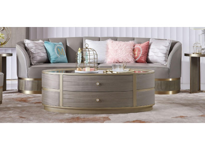 Moderner Couchtisch Tisch Sofa Design Tische Deko Holz Wohnzimmer Beistell