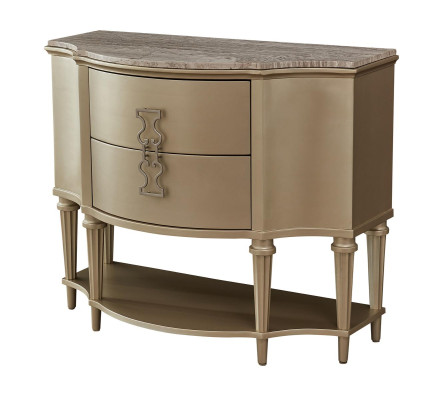 Stilvolle Kommoden Runde Kommode Marmor Luxus Designer Möbel