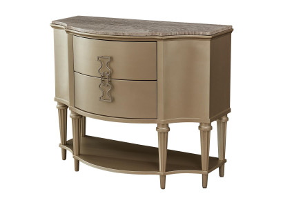 Stilvolle Kommoden Runde Kommode Marmor Luxus Designer Möbel