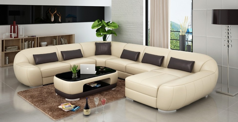 Stilvolles U-Form Ecksofa Modernes Design für höchsten Komfort für Ihr Wohnzimmer