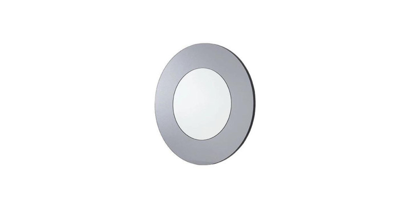 Rund Spiegel Modern Wandspiegel Design Grau Wohnzimmer Neu Einrichtung