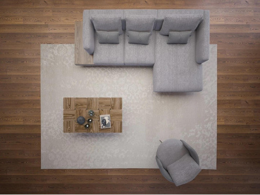Sofagarnitur Wohnzimmer Set 3tlg Polstermöbel Ecksofa Sessel Holz Couchtisch