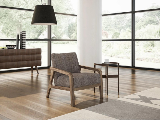 Modern Design Sessel Polster Sitz Textil Wohnzimmer Modern Polstermöbel