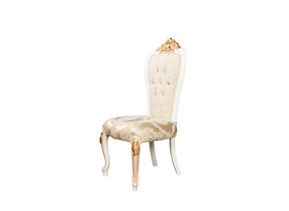 Klassischer Chesterfield Stuhl Königlicher Einsitzer Barock-Rokoko Stil Stühle