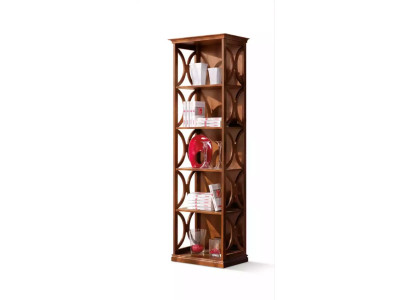 Modernes Bücherregal Holzmöbel Designer Einrichtung Wohnzimmer Möbel