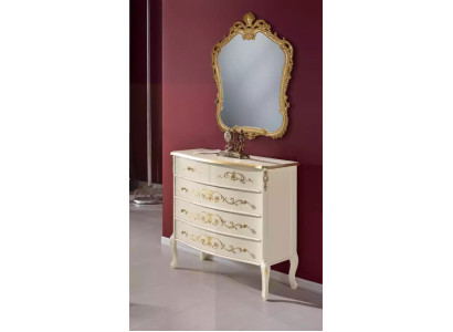Weiße Klassische Wohnzimmer Holz Kommode Konsole Schubladen Neu Design