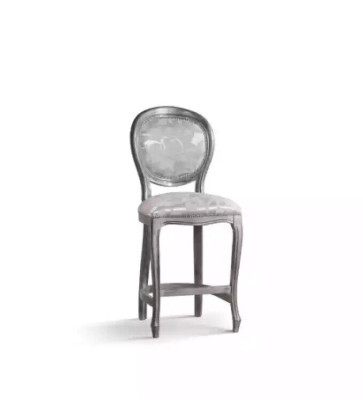 Klassische Grau Stuhl Designer Barhocker Holzstuhl Luxus Neu Möbel