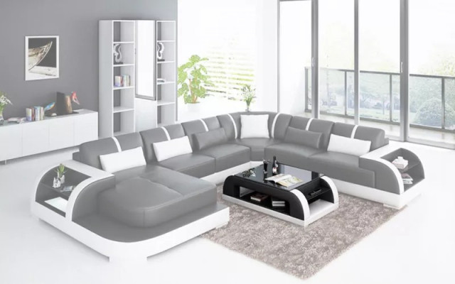 Eckgarnitur Ecksofa Polster Eckcouch Moderne Wohnzimmer Sofa Couch