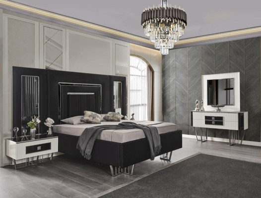 Luxus Kommode Sideboard Spiegel 2tlg Kommoden Schlafzimmer Design Möbel