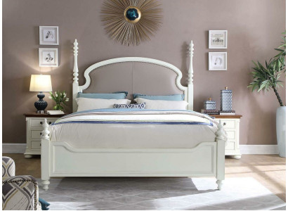 Bett Nachttisch 3tlg.Schlafzimmer Set Design Modern Luxus Betten Gruppe Holz Neu