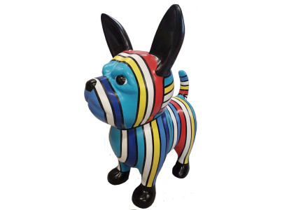 Designer Figur Statue Moderne Figuren Dekoration Hund Skulptur Skulpturen Garten