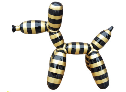 Design Figuren Women Skulpturen Moderne Abstrakte Skulptur Ballon Hund Deko Neu