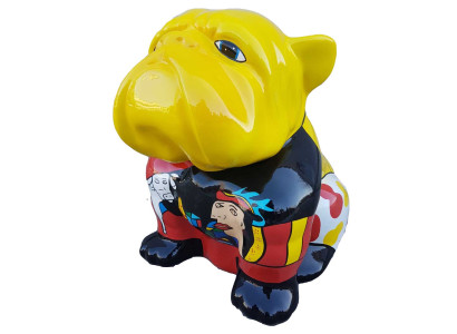 Designer Figur Statue Moderne Figuren Dekoration Hund Garten Skulptur Skulpturen Designer