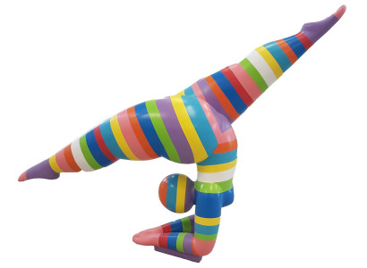 Akrobatin Design Figuren Skulpturen Moderne Abstrakte Skulptur Frau Dekoration