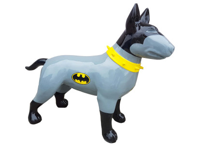 Designer Figur Statue Moderne Dekoration Hund Garten Figuren Skulptur Skulpturen