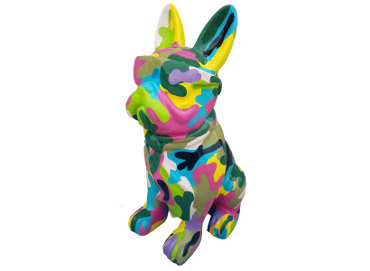 Hund Design Figuren Skulpturen Bulldogge Moderne Skulptur Deko Skulpturen Neu