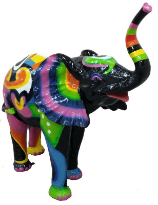 Designer Figur Statue Moderne Figuren Dekoration Elefant Deko Garten Skulpturen