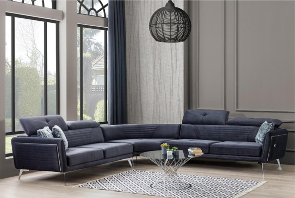 Ecksofa Sofa Couch Polster Möbel Couchen Sofas Weicher Dreisitzer 343x343