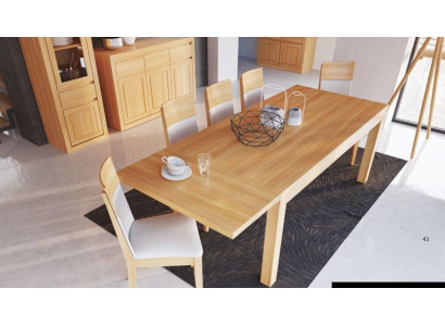 Esszimmer Gruppe Komplett Set Garnitur 7tlg Tisch Tische Massive Holz Möbel Neu