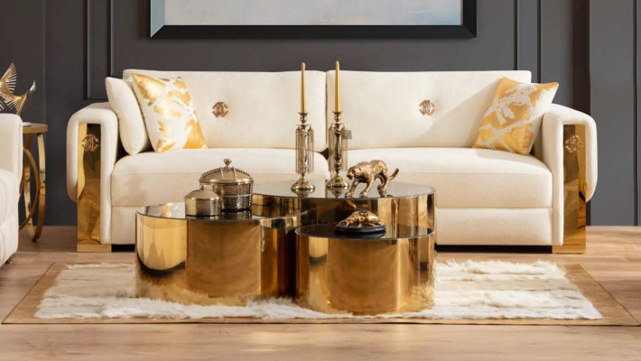 Dreisitzer Couch Polster Design Sofa Moderne 3er Sitz Sofas Wohnzimmer Möbel Neu