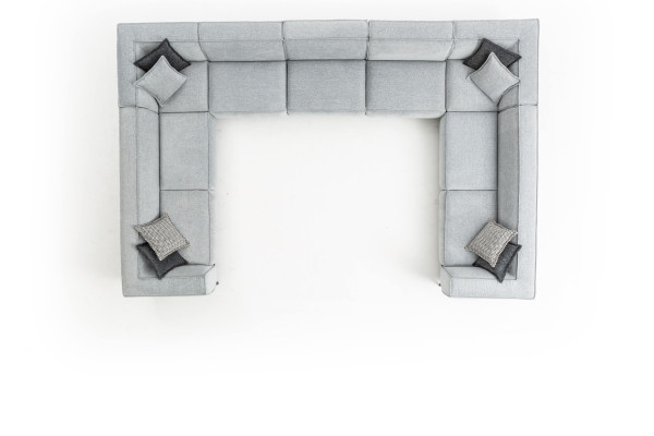 Sofas U Form Polstersofa Modern Wohnzimmer Sofa Couch Design Textil