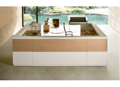 Counter Desk Büromöbel Rezeption Empfangstisch Theke Empfangstheke Möbel Italien