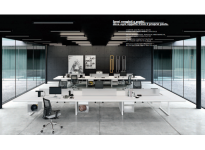 Computertisch Bürotisch Counter 6 Personen Laptoptisch Tische Arbeitstisch Neu