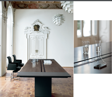 Konferenztisch Meeting Schreibtisch Büro Platz Tische Möbel Neu