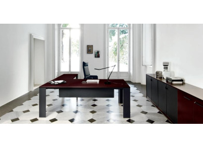 Design Schreibtisch Italienische Möbel Einrichtung Tisch Computermöbel Frezza