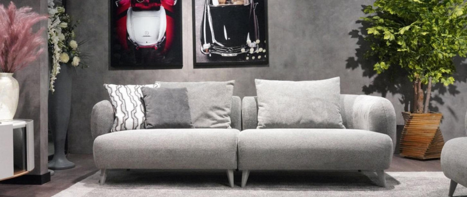 Designer Wohnzimmer set 2tlg. Dreisitzer Sofa Sessel 3+1 Couchen Sofas