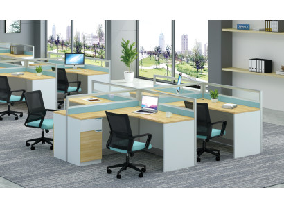 Bürotisch Schreibtisch Tisch Arbeitstisch Firma Möbel Counter call center möbel