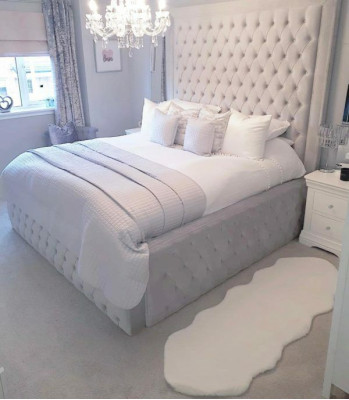 Hotel Chesterfield Luxus Bett Weißes Schlafzimmer Englische Betten