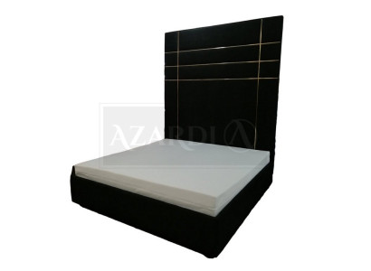 Hotel Doppel Leder Textil Bett Schlafzimmer Polster Luxus Betten Modern Design