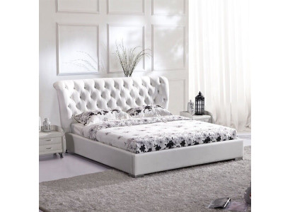 Chesterfield Bett Schlafzimmer Betten Textil 180x200cm Samt Big Hotel Betten Neu