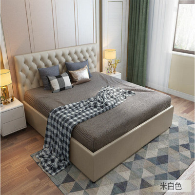 Chesterfield Designer Bett Schlafzimmer Kunstleder Polster 140/160/180/200 cm