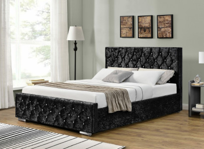 Chesterfield Bett Design Schlafzimmer Englisches Betten Textilbetten