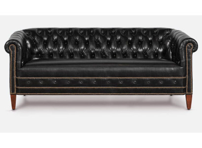 Chesterfield Sofagarnitur Sofa Couch Polster 3+2+1 Sitzer Leder Sofas