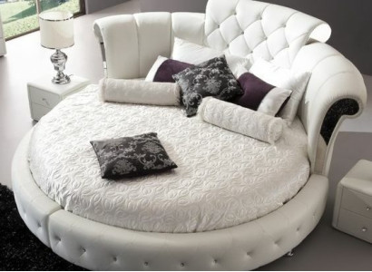 Chesterfield Bett Luxus Betten Runde Design Hotel Rundbett Schlafzimmer