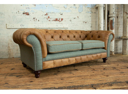 Designer Sofa 3 Sitzer Couch Polster Sofas Stoff Wohnzimmer Textil Couch