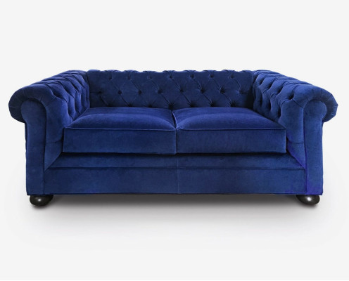 Chesterfield Luxus Sofa Couch Polster Sitz Leder Garnitur 2+1 Sitzer Couchen Neu