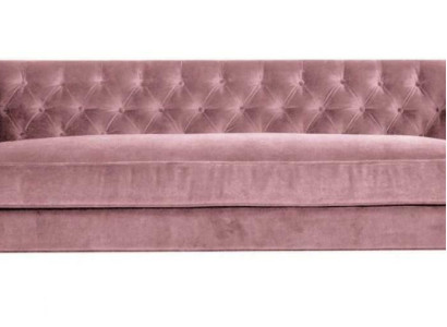 Rosa Chesterfield Sofa Kreative Möbel 4 Sitzer Neu xxl Big Couchen