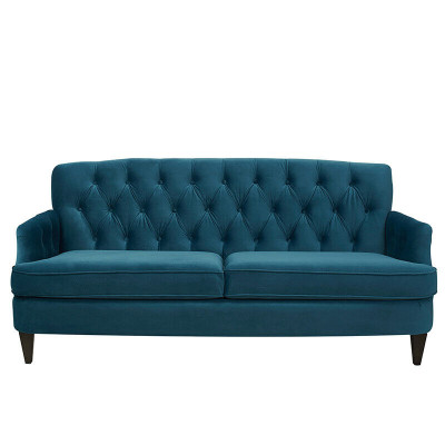 Türkis Royaler Dreisitzer Designer Luxus Wohnzimmer Sofa 3-er Couch