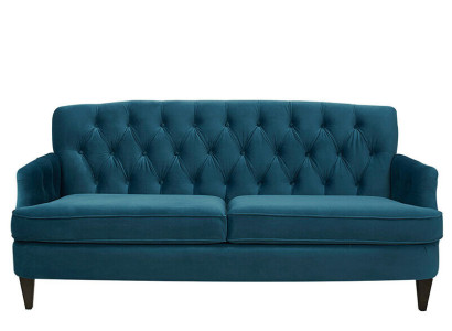 Türkis Royaler Dreisitzer Designer Luxus Wohnzimmer Sofa 3-er Couch