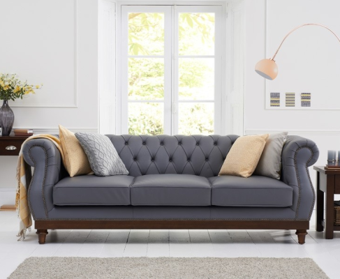 Chesterfield Sofa Couch Polster Leder Couchen Stoff Polster Garnitur
