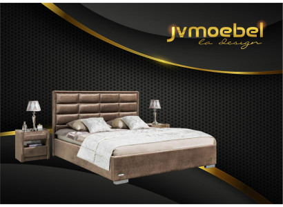 Bett Textil Schlafzimmer Design Möbel Moderne Luxus Betten Polster Gestell Neu