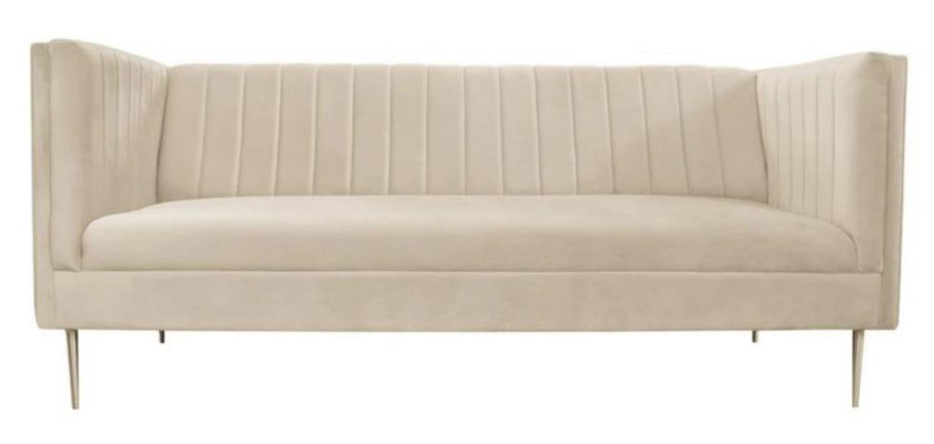 Luxus Grün Chesterfield Dreisitzer Polster Möbel Hotel Wohnzimmer Praxis Samt