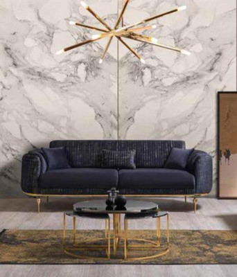 Luxus dreisitzer sofa couch moderne couchen textil sofas stoff 234cm